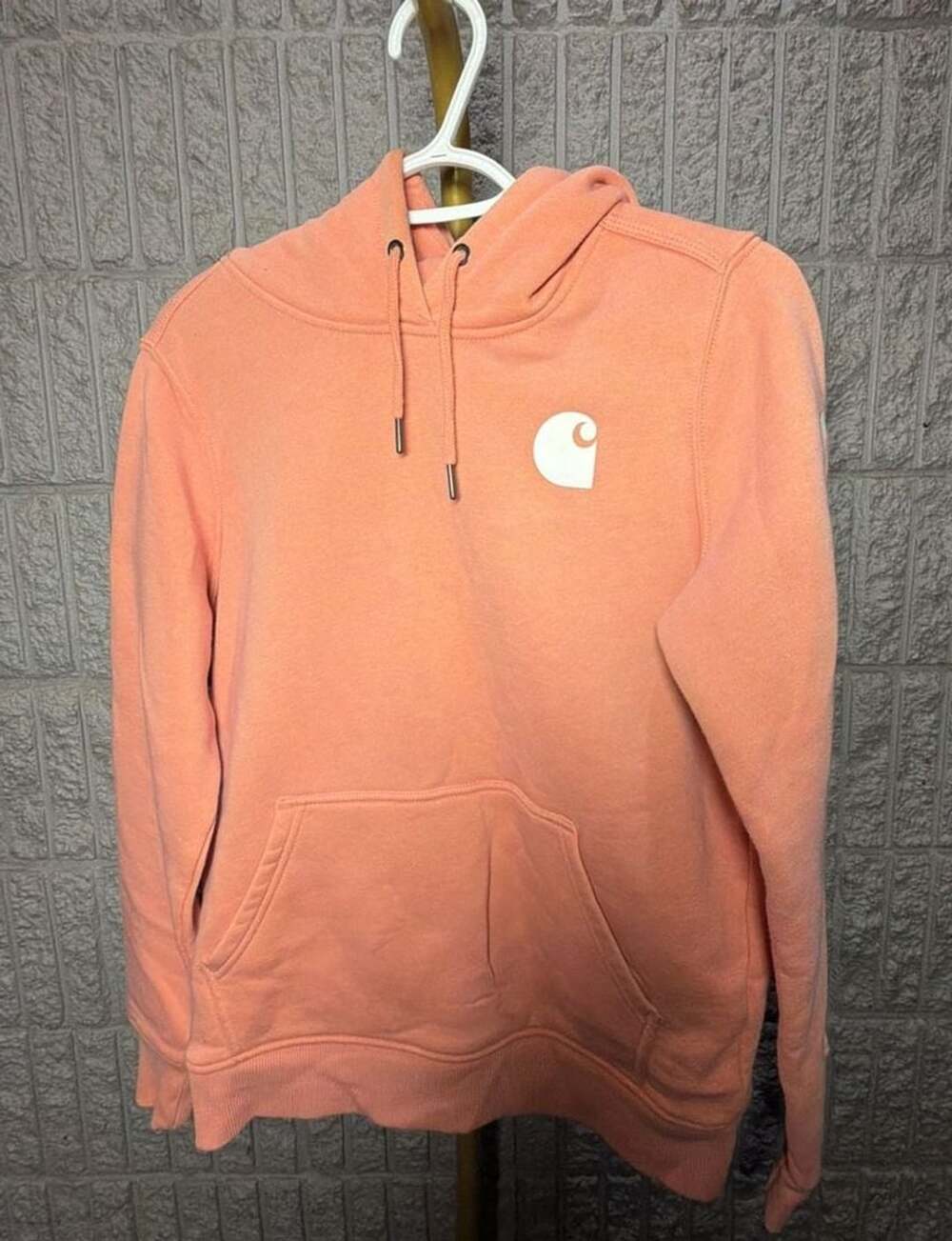 605 Carhartt Women's Clarksburg Sleeve Logo Hoodie S(4/6)